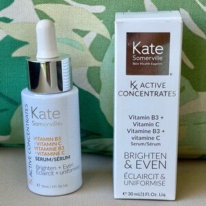Kate Somerville Kx Active Concentrates Vitamin B3+Vitamin C Serum  New